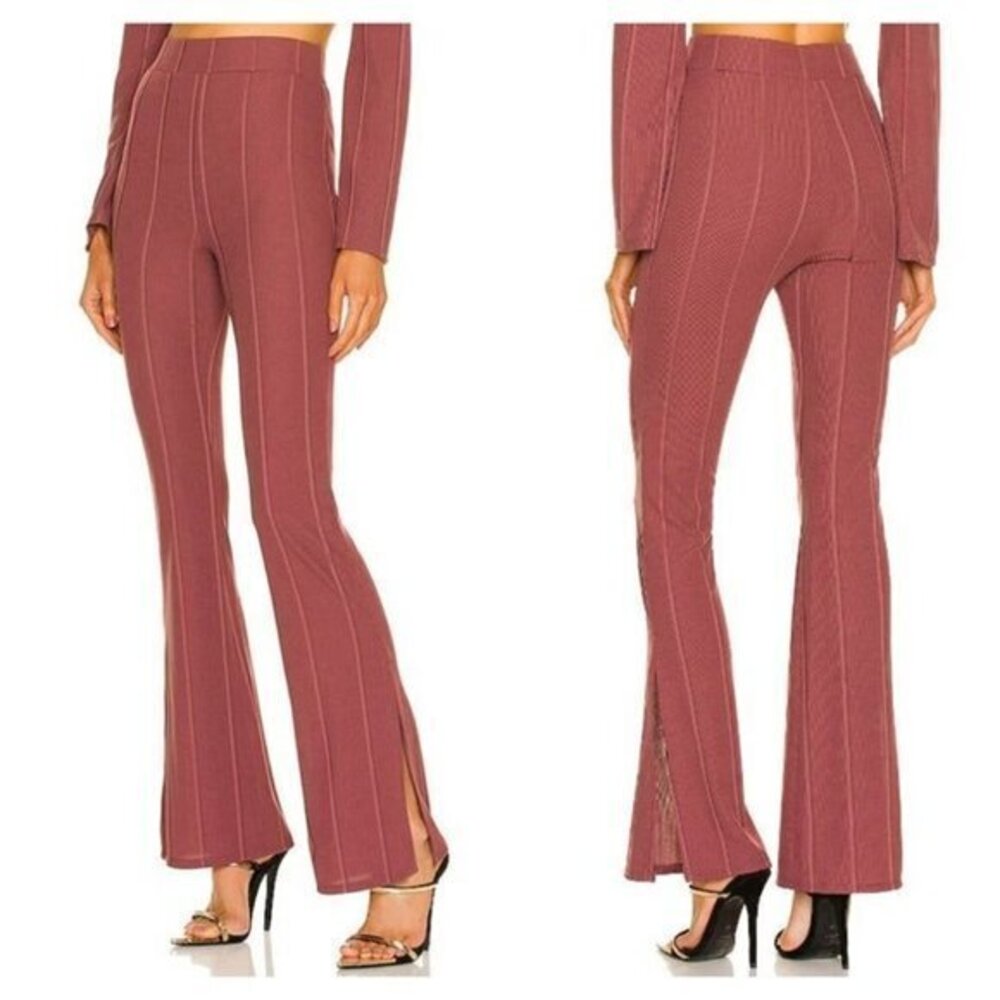 Michael Costello x REVOLVE Elizabeth Pant - Deep Mauve